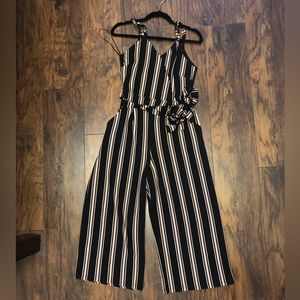 Pinstripe Jumpsuit. Size M. Worn once.